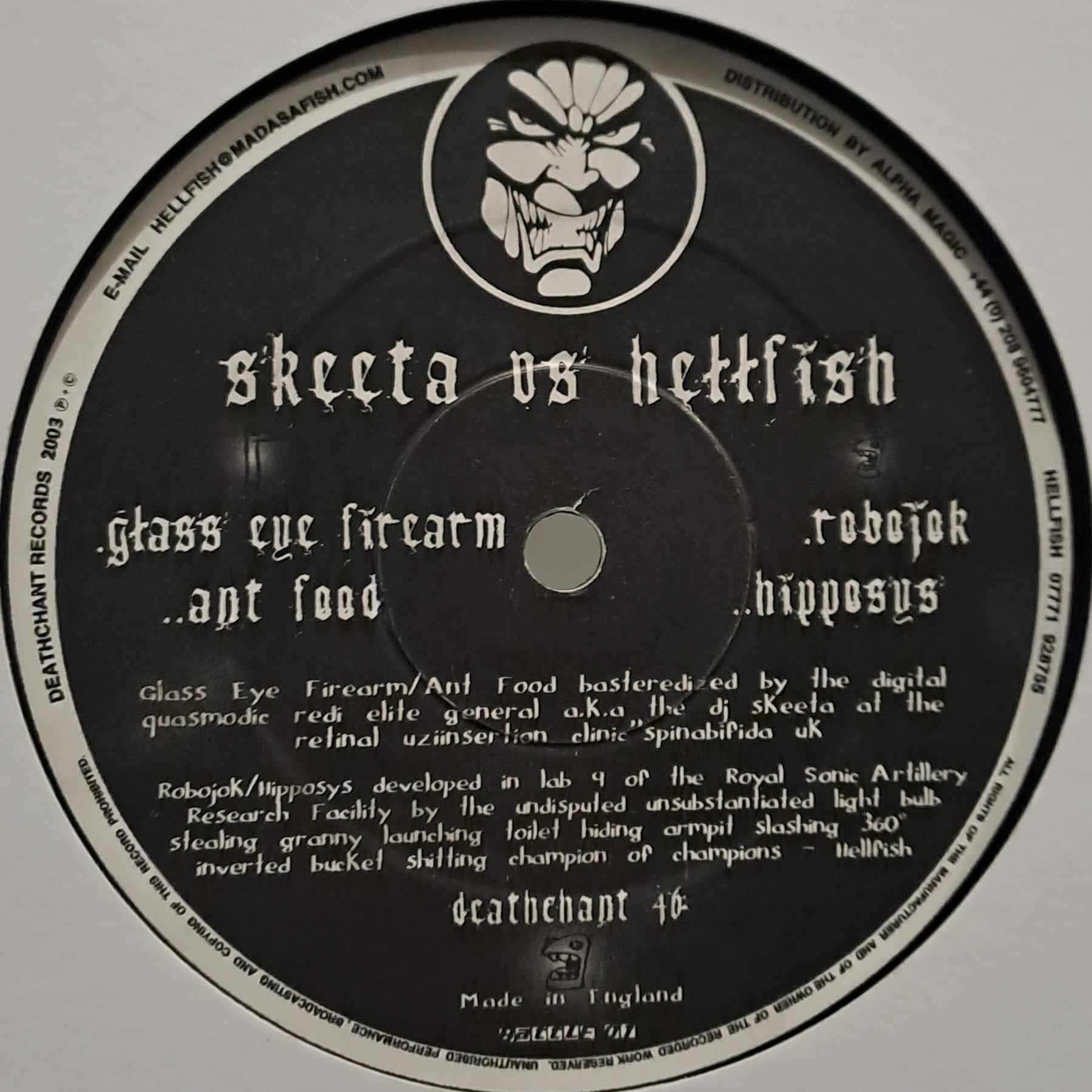 Deathchant 46 - vinyle hardcore